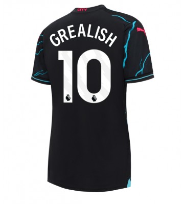 Manchester City Jack Grealish #10 Tredje Tröja Kvinnor 2023-24 Kortärmad
